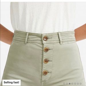 EVERLANE BUTTON FLY FLARE PANT